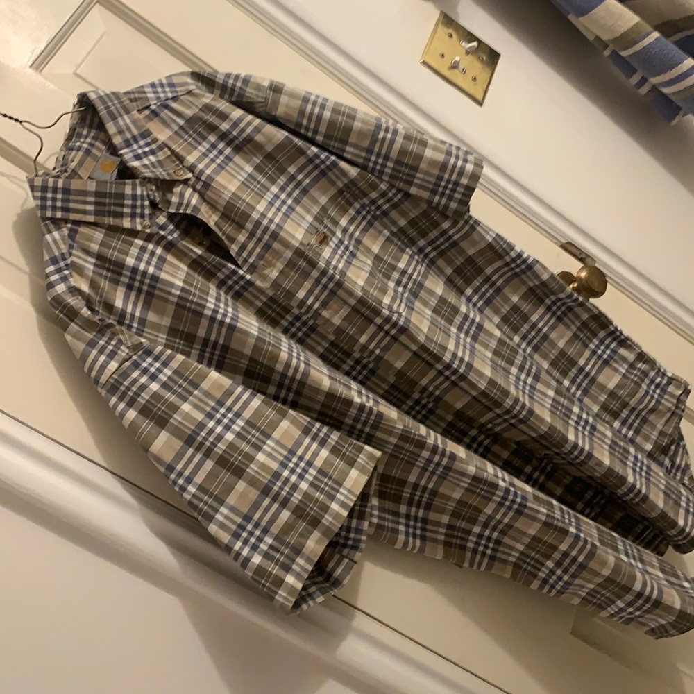 Carhartt old collared shirt.
